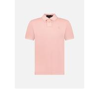 Men's Polo Ralph Lauren Custom Slim Fit Mesh Polo Shirt in Rose - Pink