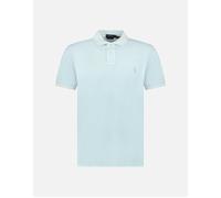 Men's Polo Ralph Lauren Custom Slim Fit Mesh Polo Shirt in Sky - Blue