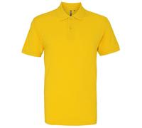 Mens Polo Shirt Short Sleeve Collared T Shirt Combed Cotton Plain Casual Top