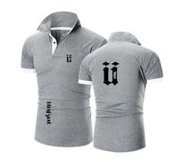 Mens Polo Shirts Collision Color Activewear for U.n.k.u.t Collared Half Sportstyle Graphic T-Shirt Casual Short Sleeve Rugby Tee Top Clothes-QHS||s