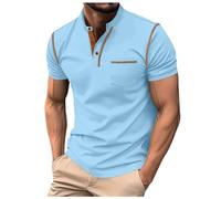 Mens Polo Shirts Long Sleeve Contrast Color Shirt Patchwork Tee Golf Tennis Tops White Muscle fit t Shirt Mens Turtle Neck Tops for Men Burgundy Mens Hooded Gym Vest