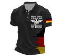 Mens Polo Shirts,Mens Long Sleeve T Shirt,Men's Shirt Short Sleeve Button Down Casual Breathable Everyday Wear for Daily Casual and Street Style Adventure (Black, S)