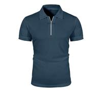 Mens Polo Shirts Short Sleeve Mesh Ice Silk Rugby Shirts Cool Breathable Golf Tshirts Lightweight Golf Tops Button Placket Summer Business Casual Adult Polos Sports Tennis T-Shirts