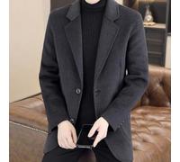 Men's Polyester Suit Jacket, Regular Fit Business for blazer | For Business Events, Classic Lapel Style, Suitable for Professionals, Durable Fabric, Chest 42-50 Inch