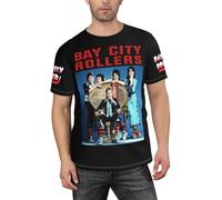 Men's Pop Rollers-Rock Band Short Sleeve Performance Tee:T - Shirt for Summer, Ideal Summer Top with Breathable Design