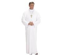 Mens Pope Costume Large UK 42/44" for Vicar Priest Church Fancy Dress
