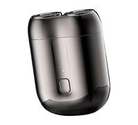 Men's Portable Shaver, Men's Compact Razor,Dual Head Rotary Electric Shaver 2024 | Electric Shaver with Pocket Motor, Rechargeable Waterproof Rotary Electric Shaver for Use