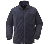 Mens Portwest Argyll Heavy Fleece Jacket in Navy 3XL 4XL 5XL 6XL 7XL 8XL