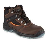 Mens Portwest Mustang Safety Boot S3 Ankle Hiker Leather Work Steel Toe Cap Size