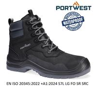 MENS PORTWEST WATERPROOF SAFETY S7L WORK BOOTS COMPOSITE TOE CAP MILITARY SIZE