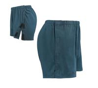 Mens Post Surgery Tearaway Shorts Underwear Full Side Open Tear Away Boxers Short Pants Elderly Easy-on Medical Wear Nursing Clothing Surgery Recovery Trousers for Fracture Paralysis Bedridden Blue