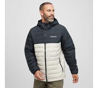 Columbia - Powder Lite II Hooded Insulated Jacket - Dark Stone Black Size XXL - Men