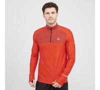 Dare 2b Men's Power Up II Lightweight Jersey Cinnamon Tuscan Red Marl