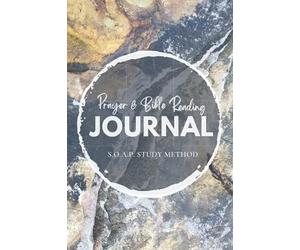 Men's Prayer & Bible Reading Journal S.O.A.P. Bible Study Method - Rugged, Multi-Colored Stone Cover Image: Great Scripture study notebook gift for friends and family for all occasions