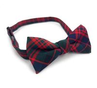 Mens Pre-Tied Easy Wear Tartan Tux Bow Tie, Formal Neck Bowtie for Party, Wedding, Dinner (MacDonald)