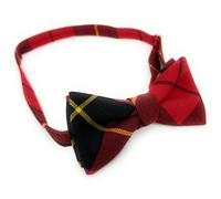 Mens Pre-Tied Easy Wear Tartan Tux Bow Tie, Formal Neck Bowtie for Party, Wedding, Dinner (Wallace)