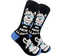 Men's Premium Comfort Llama Socks, Llama, 7-13