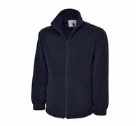 Uneek UC601 Premium Full Zip Micro Fleece Jacket 380GSM Navy M Colour: M