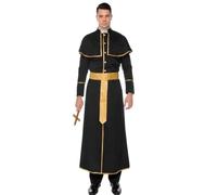 Men's Priest Costume with Robe, Belt