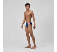 Speedo Men's Print Beachstar Brief 2" Brief, Zaffre Blue, 28