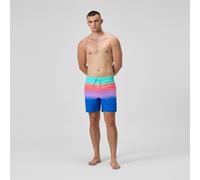 Men's Print Redondo Edge Volley Swim Shorts Multicolored - S Multi-color S