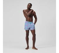 Men's Print Redondo Edge Volley Swim Shorts Pink/Green - S S