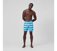 Men's Print Redondo Volley Swim Shorts Blue/White - S Blue/White S