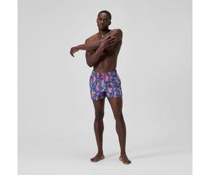 Men's Print Rondo Edge Volley Swim Shorts Blue - M Blue M