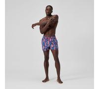 Men's Print Rondo Edge Volley Swim Shorts Blue - S Blue S
