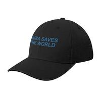 Men's Printed Baseball Cap MUNA Saves The World Baseball Cap Cute Golf Men's Luxury Women's