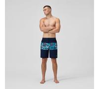 Men's Printed Bondi Swim Shorts Navy/Blue - 2XL Peacoat 2XL