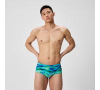 Men's Printed Brief Turquoise/Green - 38 Sunset Grove/Green 38