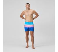 Men's Printed Redondo Edge Swim Shorts Blue/Pink - L Turkish Sea L