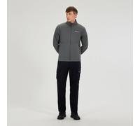 Berghaus Men's Prism Micro Polartec Fleece Full Zip Jacket Fleece Full Zip, Grey, 2XL