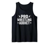 Mens Pro Wrestling Addict Fan Tank Top