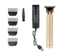 Men's professional carving hair clipper, gradient styling electric hair clipper + magnetic fast charging base, home wireless razor haircut tool set
