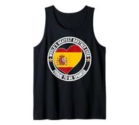 Mens Promoted To Bro Best Spanish Boy Kid World's Okayest Brother Tank Top