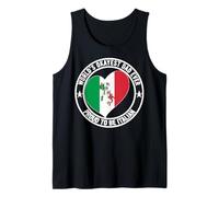 Mens Promoted To Daddy Best Italian Papa Bruh World's Okayest Dad Tank Top