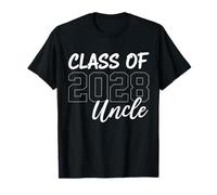 Mens Proud Uncle Senior 2028 Class of 2028 Seniors Graduation 28 T-Shirt