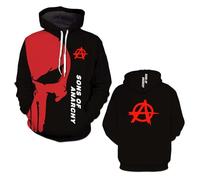 Men's Pullover Hoodies for A.na.rc.h.y S.on.s Baggy Tops Hoody Graphic 3D Jackets Hooded Tracksuit Spring Autumn Outwear Long Sleeve Sweatshirt-E||xx_l