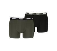 Mens Puma Boxers 2 Pack Everyday Cotton Stretch Boxers with Logo Waist Band