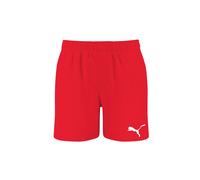 Puma Mid-Length Swim Shorts, Red - Large