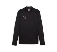 Men's Puma TeamFINAL Training 1/4 Zip Top in Black