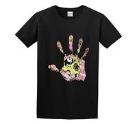 Men's Pushead Hand of Fear Barcode Art Men's T-Shirt L Black