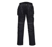 Portwest Mens Work Trousers T602 PW3 Urban Holster Pockets Machine Washable Black 30