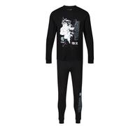 Mens Pyjamas Cartoon Character Cuffed Hems Jogger Style Night Sleep Lounge Wear PJ Sets XS to XXL New (D.Ball.Z - XXL)