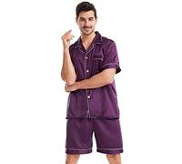 mens pyjamas sets long sleeve Pjs For Men Fathers Day Pyjamas Mens Lounge Set Shorts Sports Work Character Pajamas Short Sets Button Up Winter Christmas Red Pyjama Bottoms Bottom Daddy Plaid