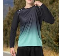 Men's Quick-Dry Long Sleeve Running Shirt Breathable | Fast drying fabric, moisture wicking, breathable mesh, ideal for running, jogging, cardio workouts