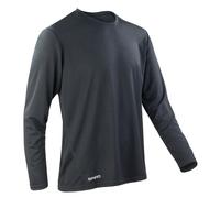Mens Quick-Dry Long Sleeve T-Shirt Gym Top Cycling Running Jogging Sports Spiro