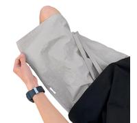 Men's Quick Dry Swim Trunks with Drawstring Waist - Breathable Beach Shorts with Side Pockets for Surfing Summer L-3XL(Gray XL)